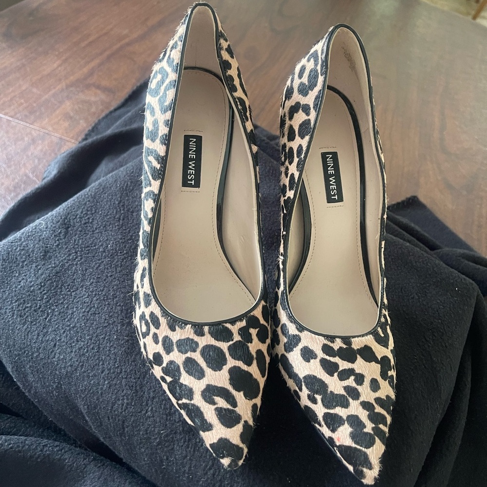 NINE WEST TATIANA Calf Hair pump!